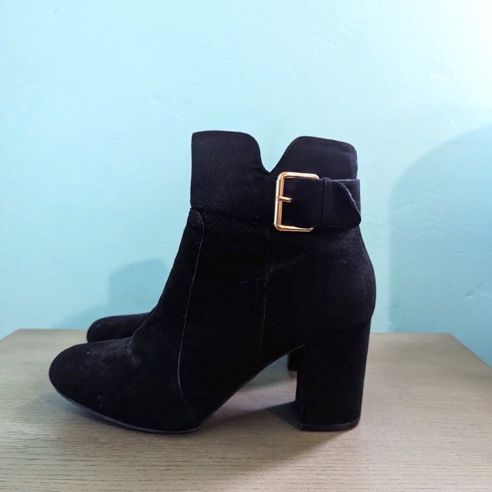 Black Diba Booties 9M